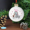 Personalised Me To You Reindeer Bauble