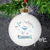 Personalised Polar Bear My 1st Chistmas Bauble