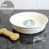 Personalised The Snowdog Blue Dog Bowl
