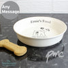 Personalised The Snowdog Pet Bowl
