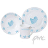 Personalised Blue Chick Breakfast Set