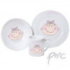 Personalised Baby Girl Breakfast Set