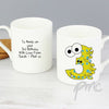 Personalised Monster Age Balmoral Mug - Age 3