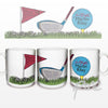 Personalised No1 Golfer Mug