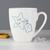 Personalised Star Stitch Latte Mug