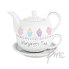 Personalised Cupcake Tea for One