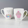 Personalised Cupcake Latte Mug