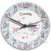 Personalised Floral Birds Clock