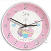 Personalised Cupcake Clock
