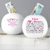 Personalised I Love Shoes Money Box