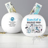 Personalised Holiday Money Box