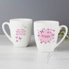 Personalised Butterfly Latte Mug