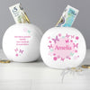 Personalised Butterfly Money Box