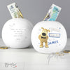 Personalised Boofle Boys Wedding Money Box