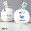 Personalised Miffy Playful Money Box