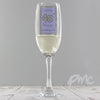 Personalised Lilac Happy Birthday Flute