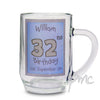 Personalised Blue Happy Birthday Tankard