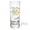 Personalised Birthday Balloon Shot Glass