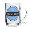 Personalised Beer Label Tankard