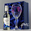 Personalised Love & Kisses White Wine Set