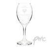 Personalised Designer Wine Glass-Hearts