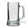 Personalised Merry Christmas Half Pint Tankard