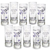 Personalised Hen Shot Glasses Pack of 10