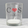 Personalised Monogram Votive Candle Holder