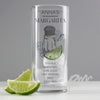 Personalised Margarita Hi Ball Cocktail Glass