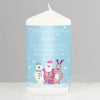 Personalised Snow Scene Candle