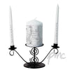 Personalised Silver Unity Candle Gift Set