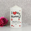 Personalised I Heart My Candle