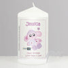 Personalised Cotton Zoo Bobbin the Bunny Candle
