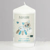 Personalised Cotton Zoo Calico the Kitten Candle