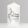 Personalised In Loving Memory Candle