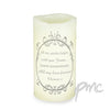 Personalised Ornate Frame LED Candle