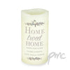 Personalised Home tweet Home LED Candle