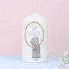 Personalised Me to You Flowers Candle For Her