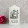 Personalised 1805 - 1874 Old Series Map Home Candle