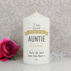 Personalised I Am Glad... Candle