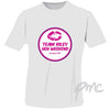 Personalised Lips Hen Do T-Shirt - White - Large