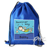 Personalised Bang On The Door Swimmer Boy Swim & Kit Bag