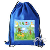 Personalised Animal Alphabet Boys Swim & Kit Bag