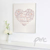 Personalised I Love You Canvas