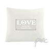 Personalised LOVE Cushion Cover