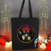 Personalised Halloween Black Cotton Bag