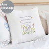 Personalised Country Diary Wild Flowers Cushion Cover