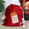 Personalised Gift Tag Luxury Pom Pom Sack
