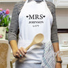 Personalised Mrs White Apron