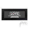 Personalised In Love With Name Frame
